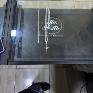 Kit de 5mm 70cm pulseira de 19 21 22 23 cm + pingente