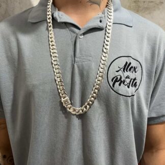 Corrente de 13mm80cm escama de peixe