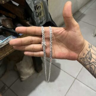 Corrente de 7mm70cm com fecho gaveta