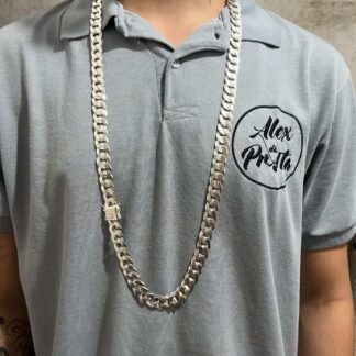 Corrente de 13mm90cm escama de peixe